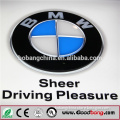 High quality Plastic 3D logo with LED illuminating/vacuum formed car logo